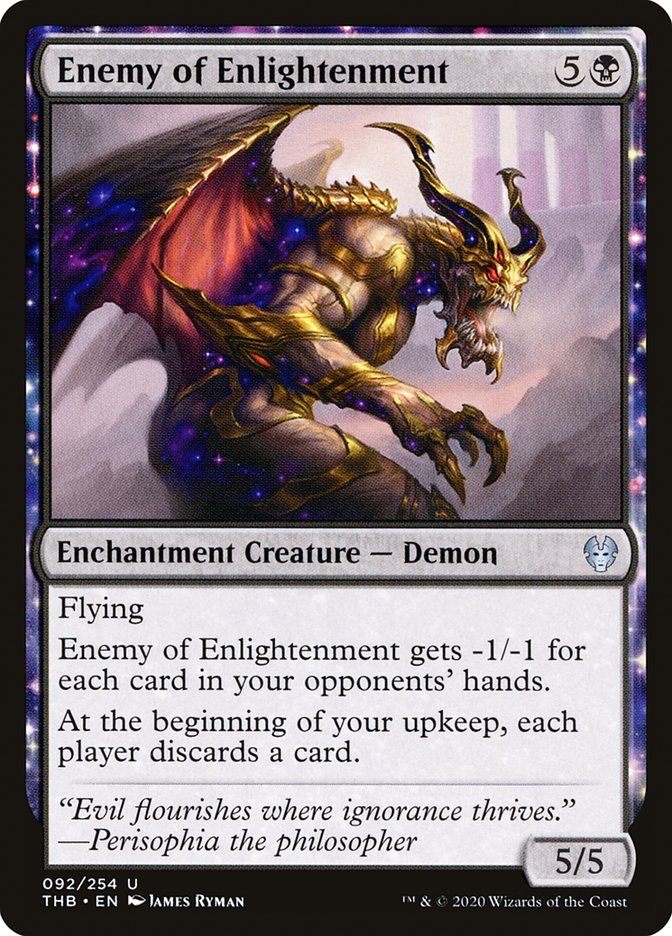 Enemy of Enlightenment [Theros Beyond Death] MTG Single Magic: The Gathering | Red Claw Gaming