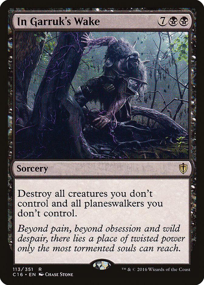 In Garruk's Wake [Commander 2016] MTG Single Magic: The Gathering | Red Claw Gaming