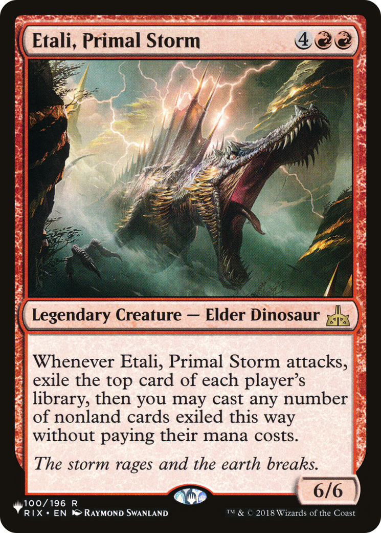 Etali, Primal Storm [The List] MTG Single Magic: The Gathering | Red Claw Gaming