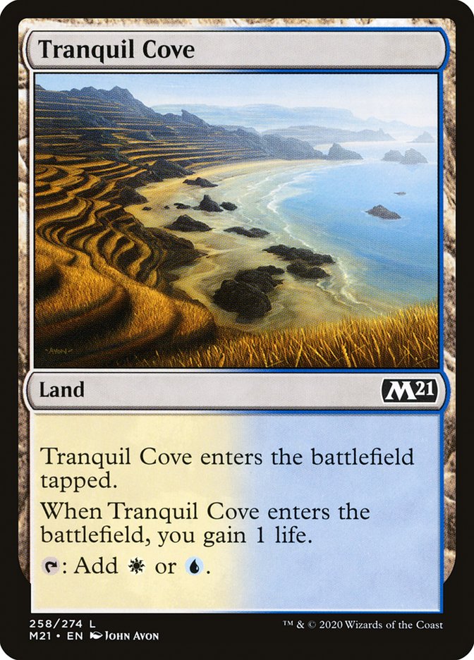 Tranquil Cove [Core Set 2021] MTG Single Magic: The Gathering | Red Claw Gaming