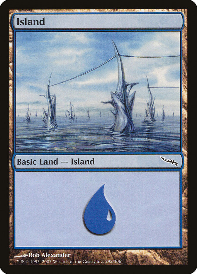 Island (292) [Mirrodin] MTG Single Magic: The Gathering | Red Claw Gaming