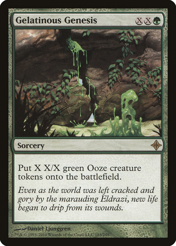 Gelatinous Genesis [Rise of the Eldrazi] MTG Single Magic: The Gathering | Red Claw Gaming