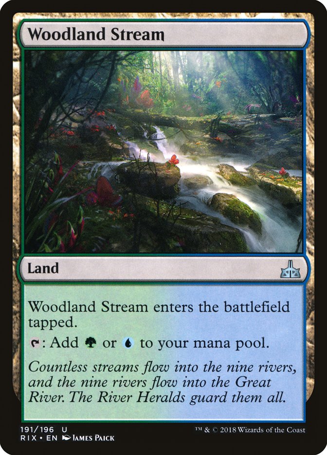 Woodland Stream [Rivals of Ixalan] MTG Single Magic: The Gathering | Red Claw Gaming