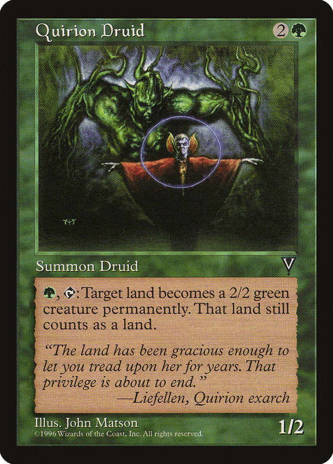Quirion Druid [Visions] MTG Single Magic: The Gathering | Red Claw Gaming