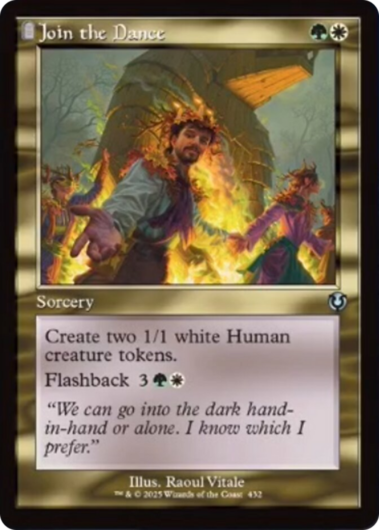 Join the Dance (Retro Frame) [Innistrad Remastered] MTG Single Magic: The Gathering | Red Claw Gaming