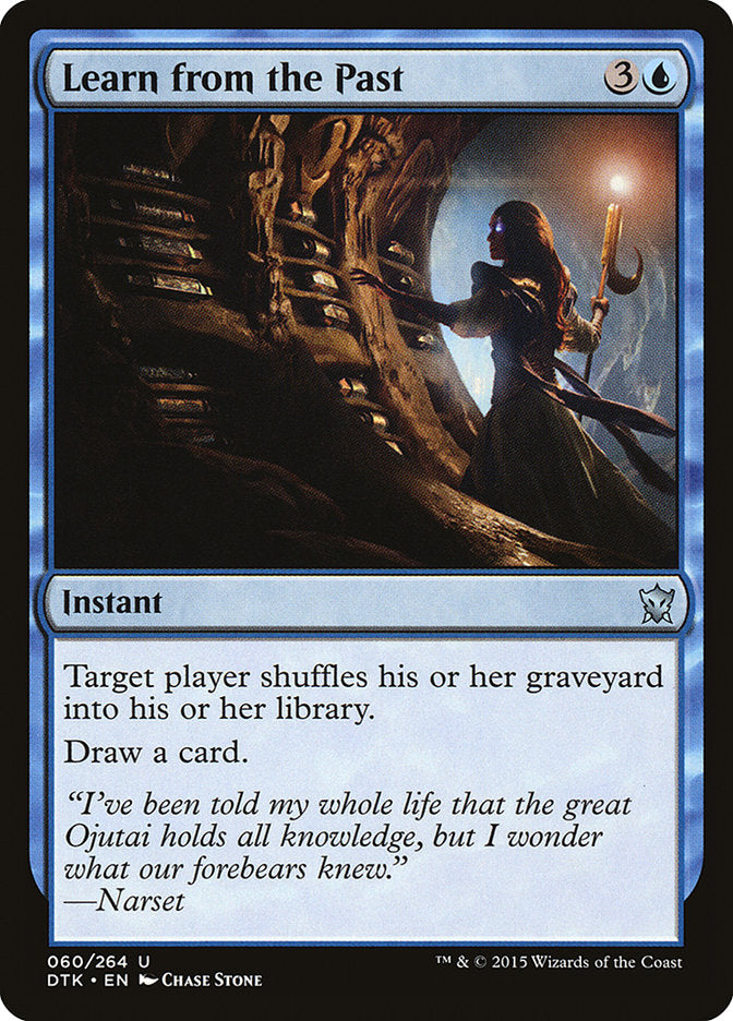 Learn from the Past [Dragons of Tarkir] MTG Single Magic: The Gathering | Red Claw Gaming