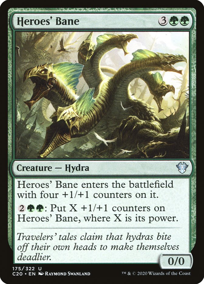Heroes' Bane [Commander 2020] MTG Single Magic: The Gathering | Red Claw Gaming