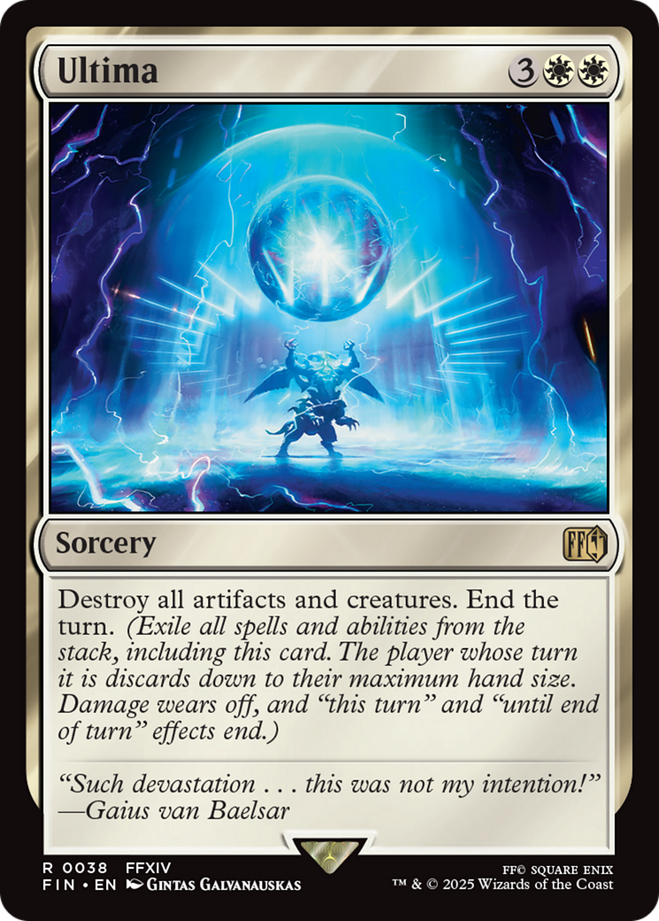 Ultima [FINAL FANTASY] MTG Single Magic: The Gathering | Red Claw Gaming