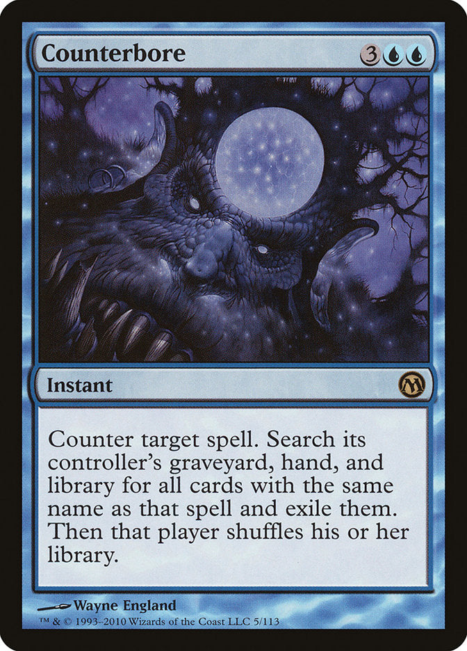Counterbore [Duels of the Planeswalkers] MTG Single Magic: The Gathering | Red Claw Gaming