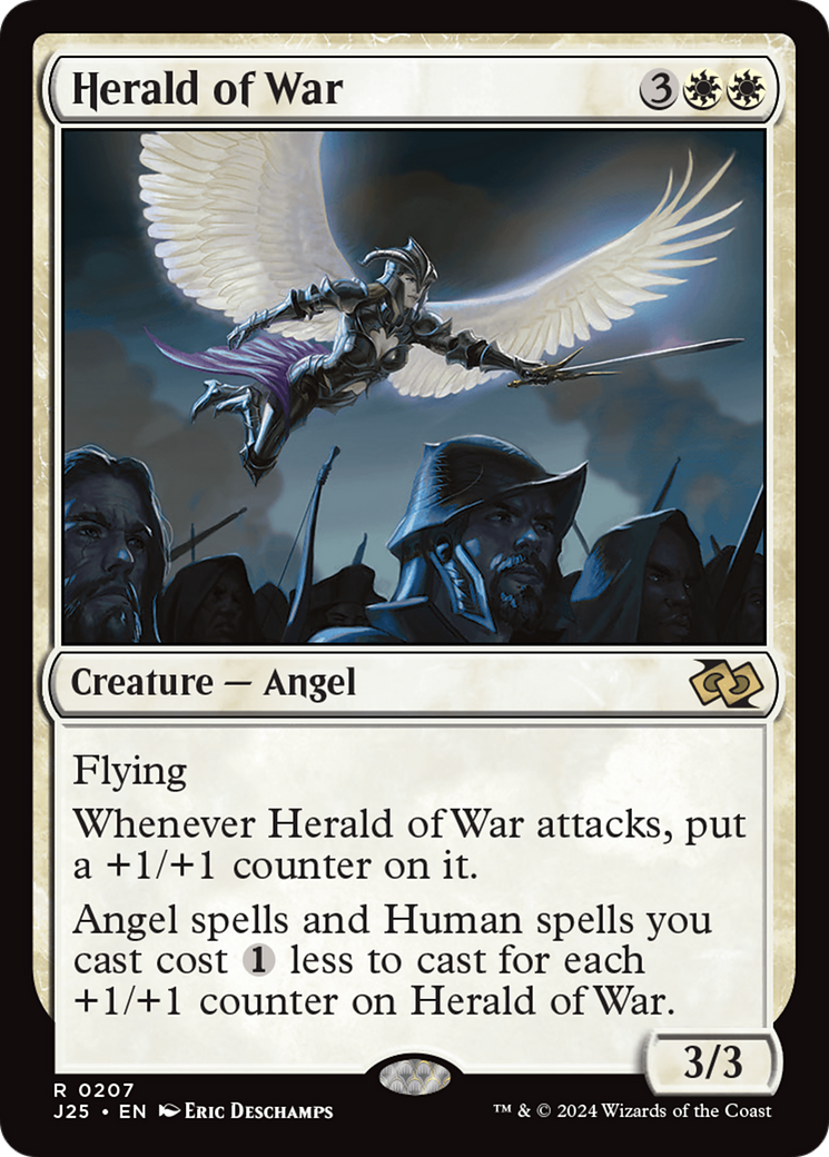 Herald of War [Foundations Jumpstart] MTG Single Magic: The Gathering | Red Claw Gaming