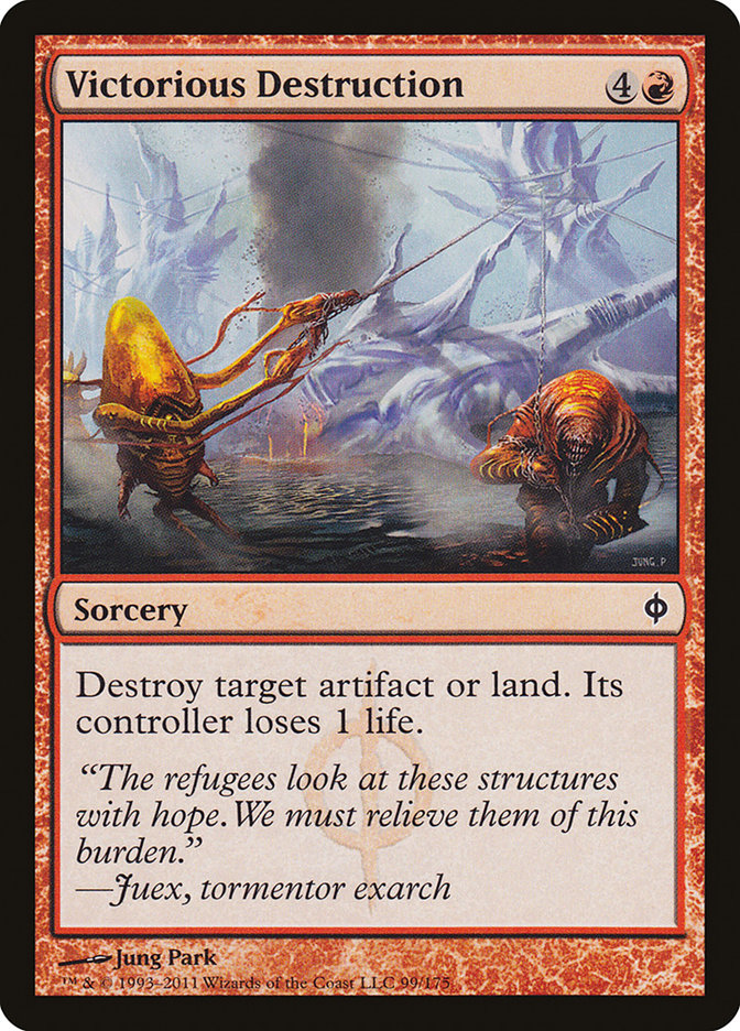 Victorious Destruction [New Phyrexia] MTG Single Magic: The Gathering | Red Claw Gaming