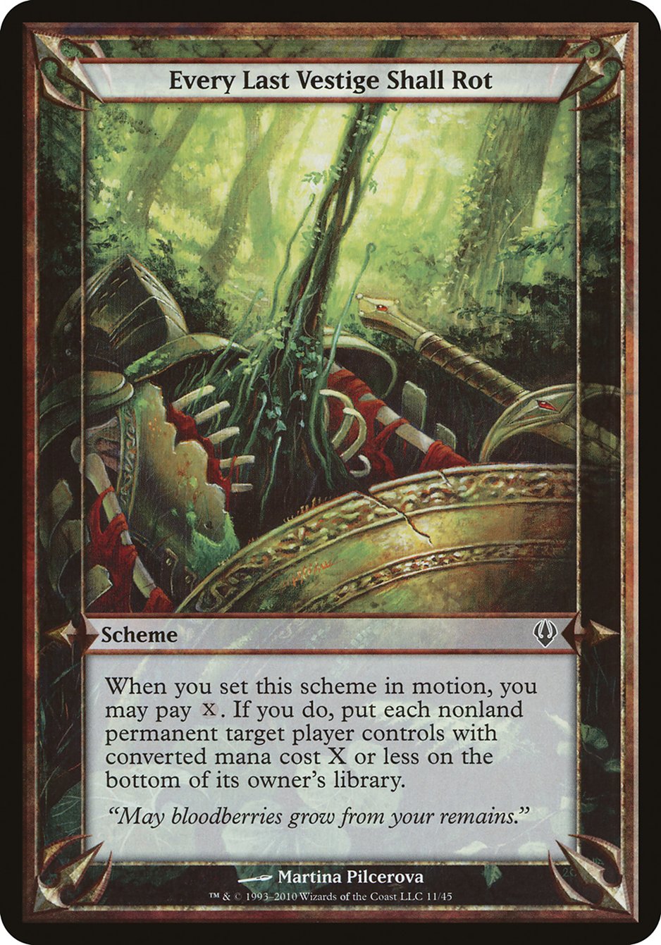 Every Last Vestige Shall Rot (Schemes) [Archenemy Schemes] MTG Single Magic: The Gathering | Red Claw Gaming