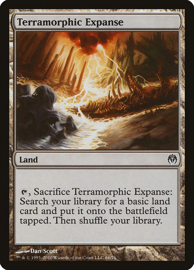 Terramorphic Expanse [Duel Decks: Phyrexia vs. the Coalition] MTG Single Magic: The Gathering | Red Claw Gaming