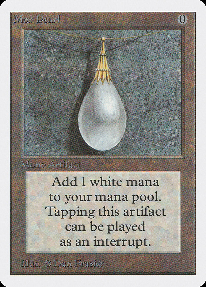 Mox Pearl [Unlimited Edition] MTG Single Magic: The Gathering | Red Claw Gaming