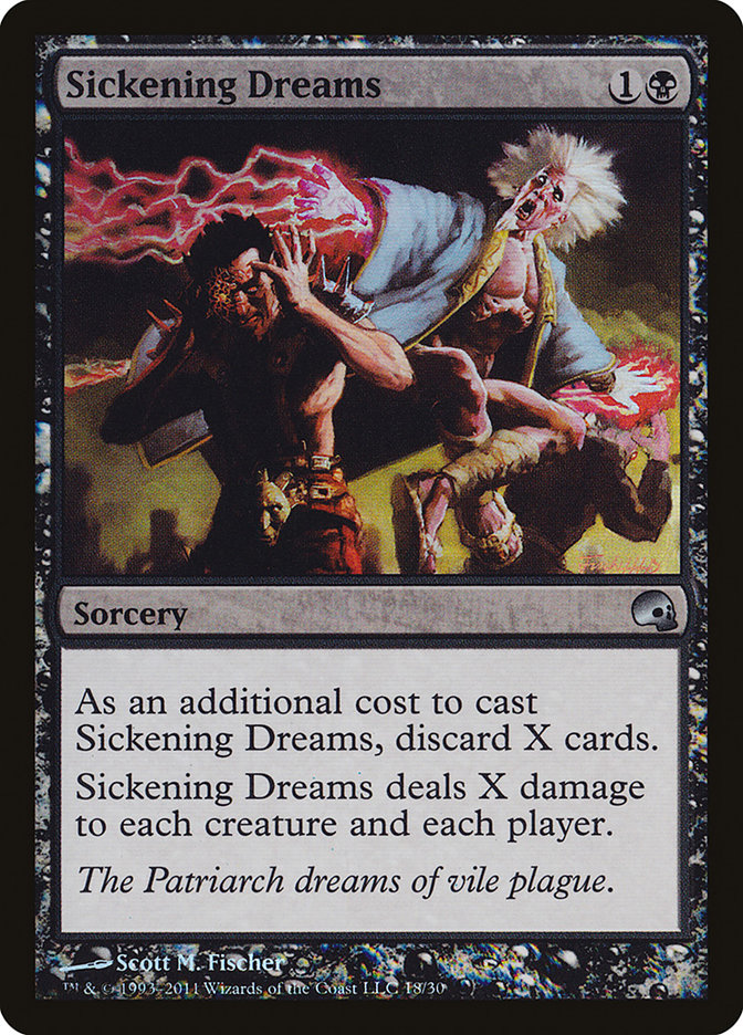 Sickening Dreams [Premium Deck Series: Graveborn] MTG Single Magic: The Gathering | Red Claw Gaming