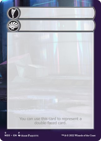 Helper Card (9/9) [Kamigawa: Neon Dynasty Tokens] MTG Single Magic: The Gathering | Red Claw Gaming