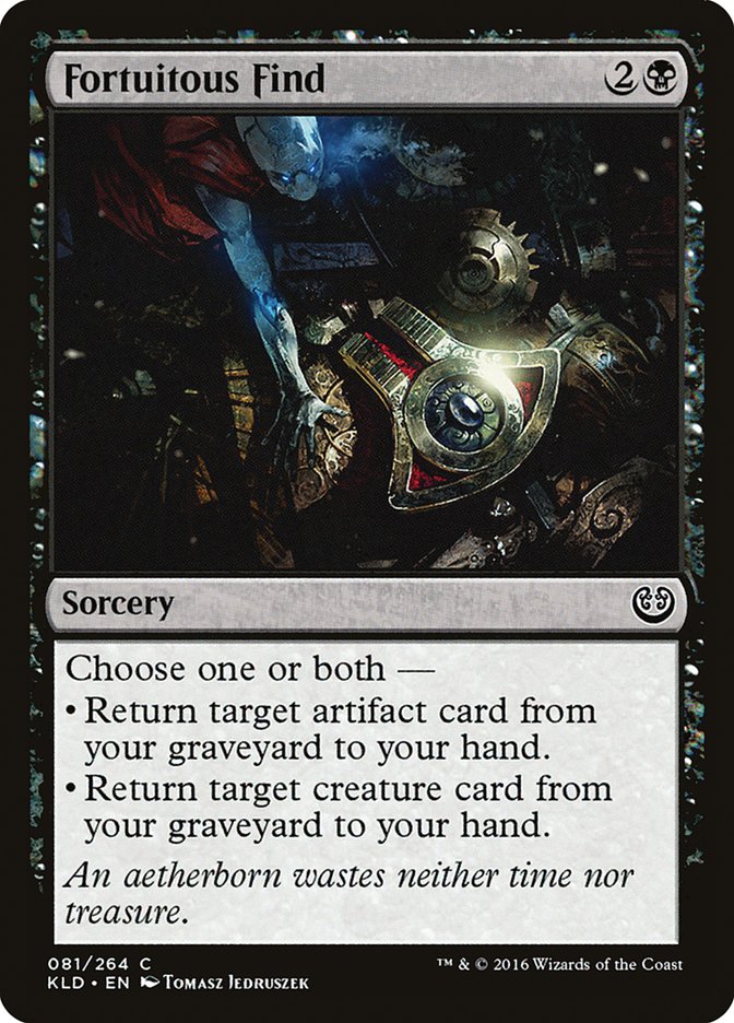Fortuitous Find [Kaladesh] MTG Single Magic: The Gathering | Red Claw Gaming