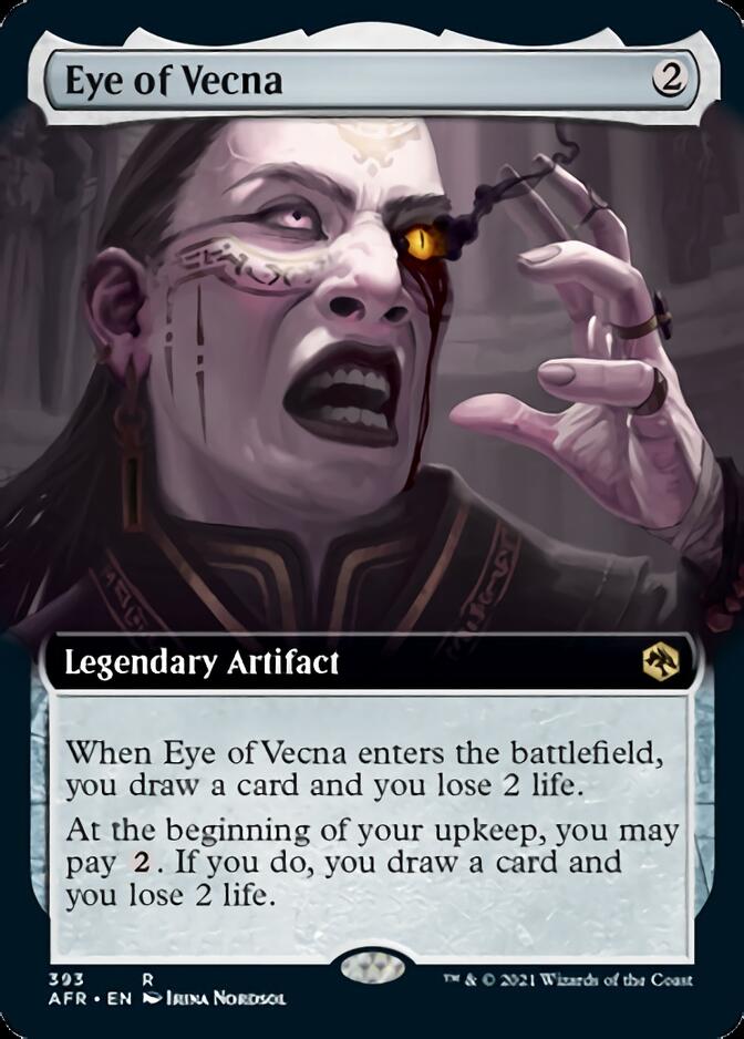 Eye of Vecna (Extended Art) [Dungeons & Dragons: Adventures in the Forgotten Realms] MTG Single Magic: The Gathering | Red Claw Gaming