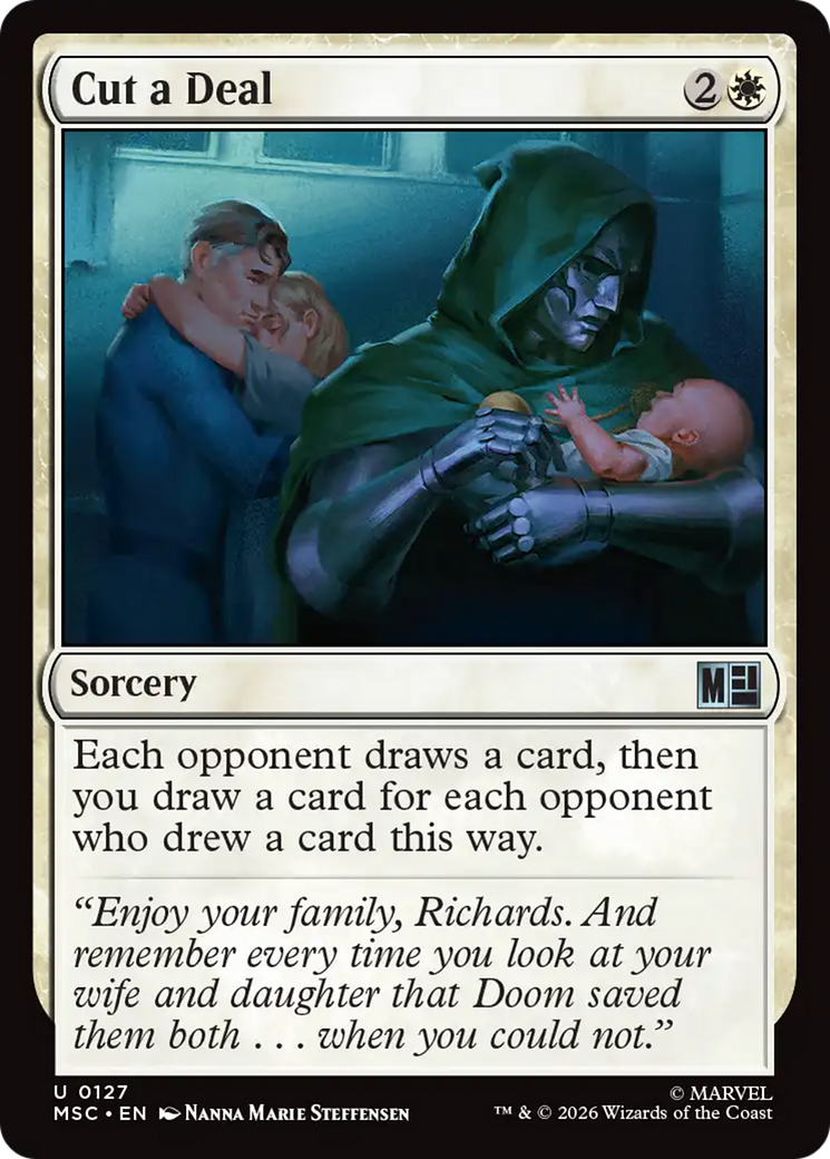Cut a Deal (Surge Foil) [Marvel Super Heroes Commander] | Red Claw Gaming