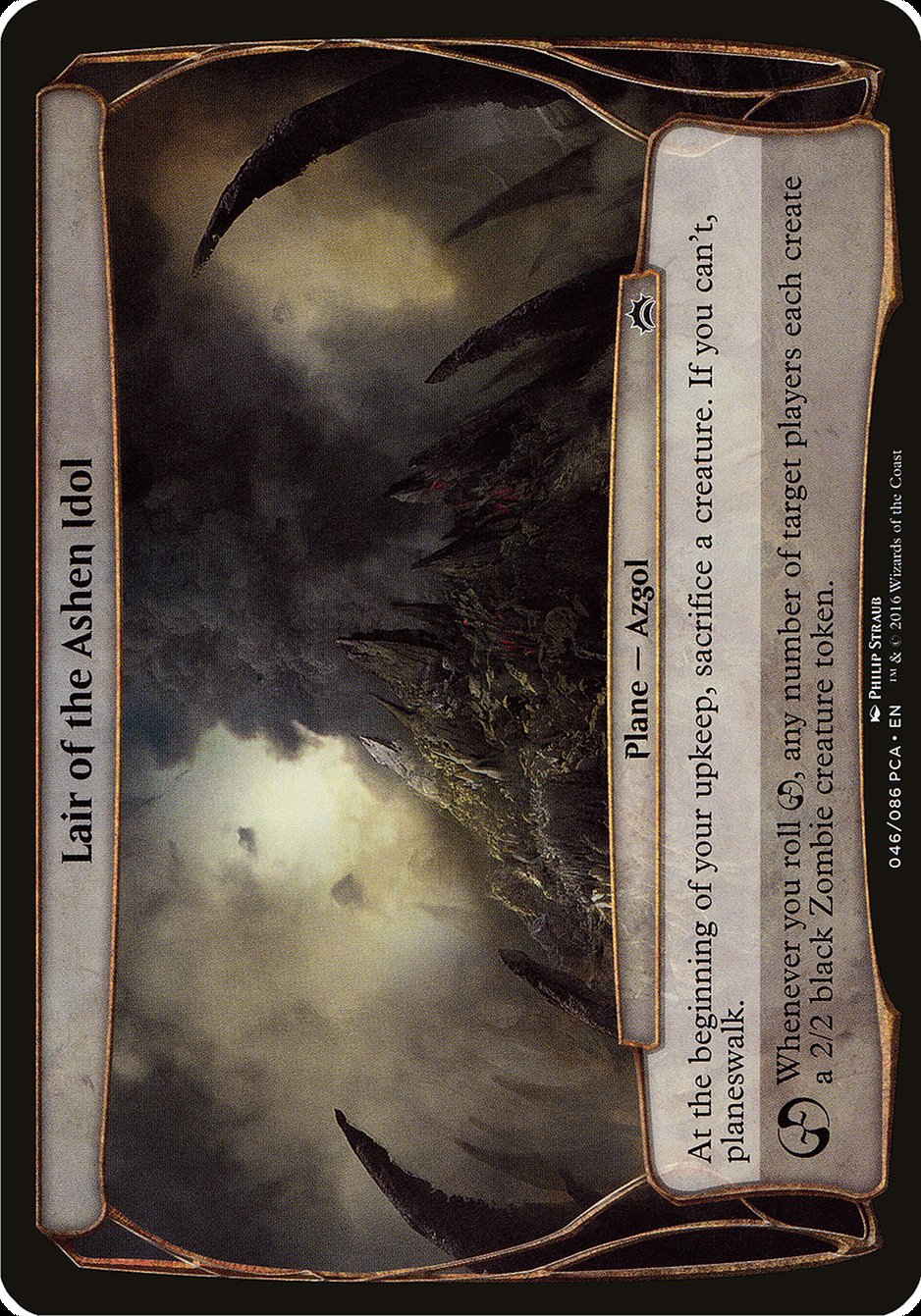 Lair of the Ashen Idol (Planes) [Planechase Anthology Planes] MTG Single Magic: The Gathering | Red Claw Gaming
