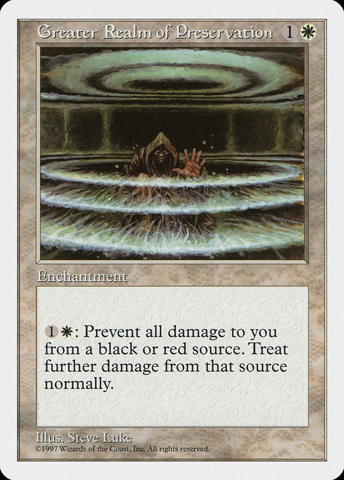 Greater Realm of Preservation [Fifth Edition] MTG Single Magic: The Gathering | Red Claw Gaming