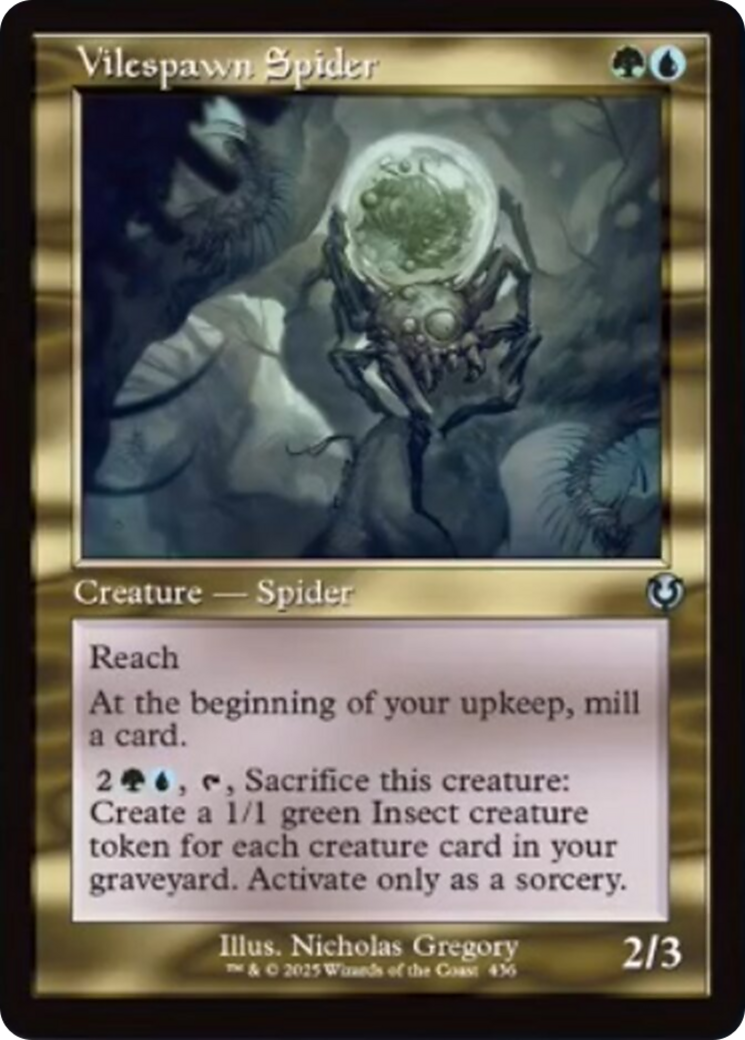 Vilespawn Spider (Retro Frame) [Innistrad Remastered] MTG Single Magic: The Gathering | Red Claw Gaming