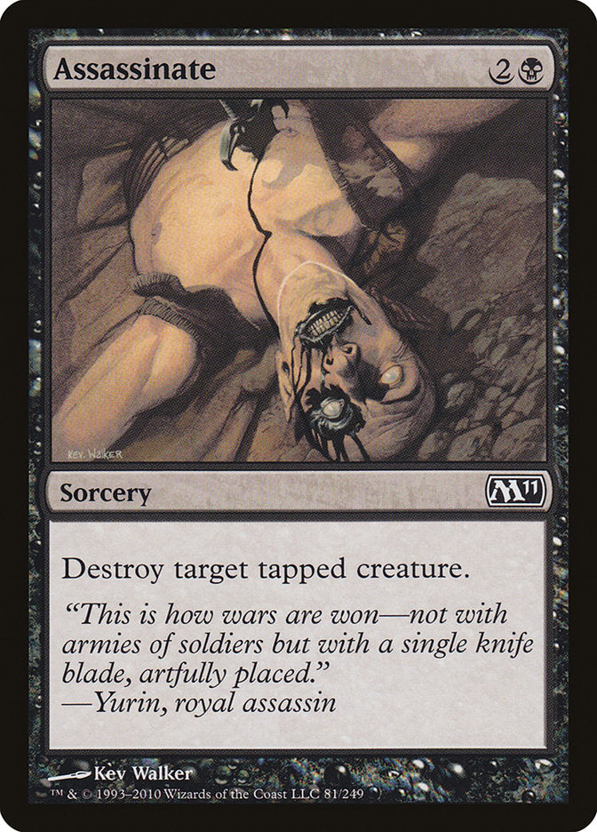 Assassinate [Magic 2011] MTG Single Magic: The Gathering | Red Claw Gaming