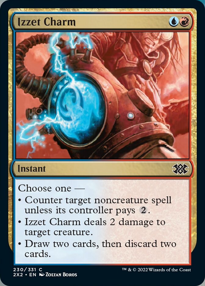 Izzet Charm [Double Masters 2022] MTG Single Magic: The Gathering    | Red Claw Gaming