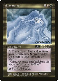 Stormbind (Oversized) [Oversize Cards] MTG Single Magic: The Gathering | Red Claw Gaming