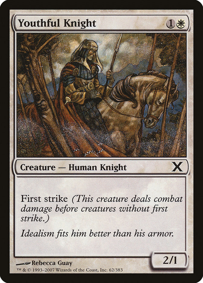Youthful Knight [Tenth Edition] MTG Single Magic: The Gathering | Red Claw Gaming