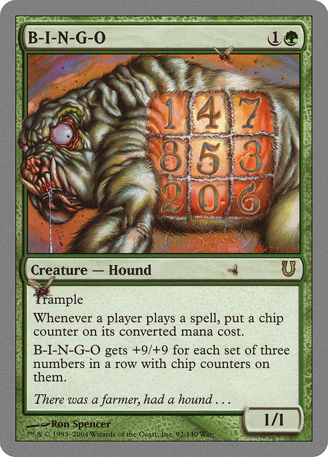 B-I-N-G-O [Unhinged] MTG Single Magic: The Gathering | Red Claw Gaming