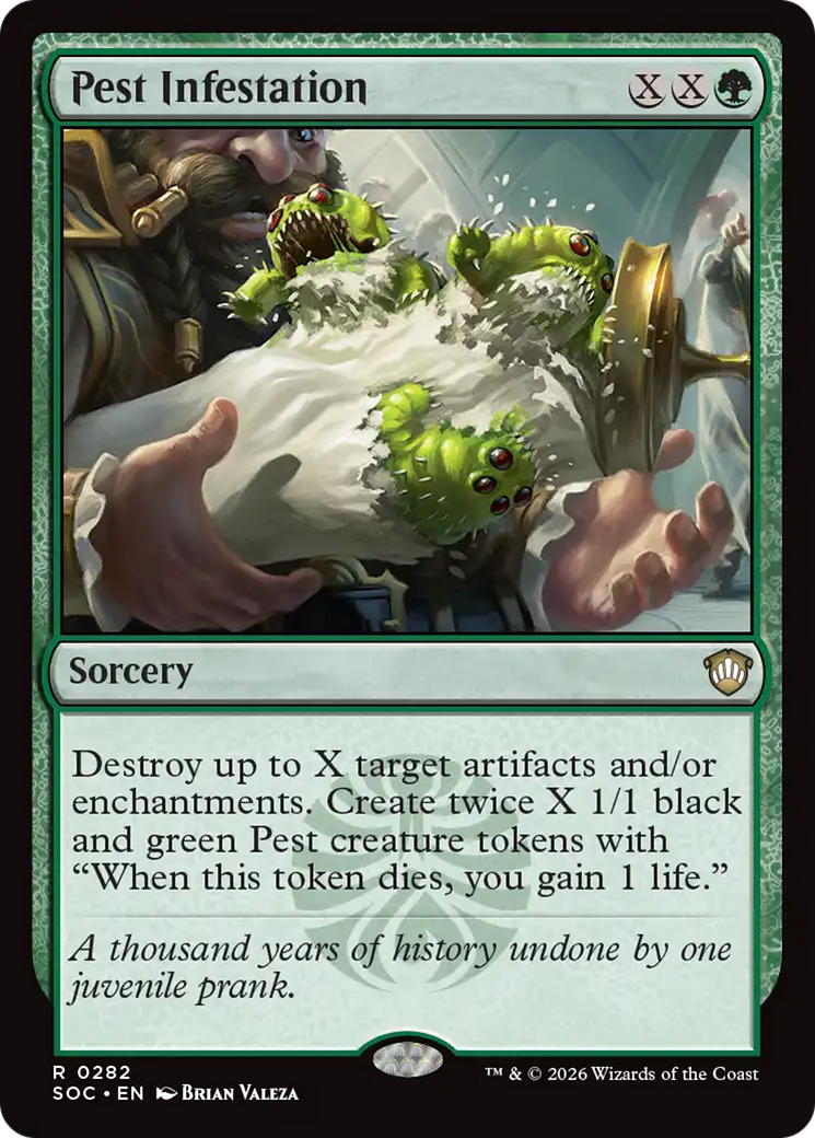 Pest Infestation [Secrets of Strixhaven Commander] MTG Single Magic: The Gathering | Red Claw Gaming