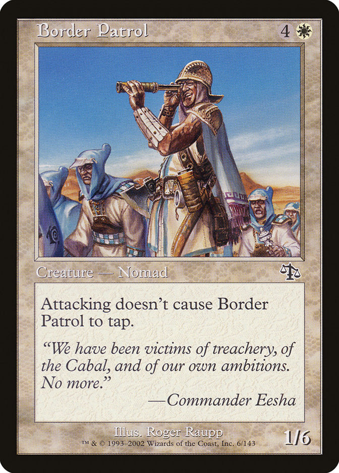Border Patrol [Judgment] MTG Single Magic: The Gathering | Red Claw Gaming