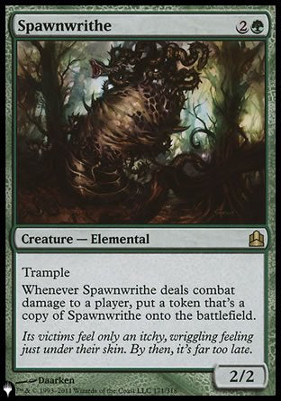 Spawnwrithe [The List] MTG Single Magic: The Gathering | Red Claw Gaming