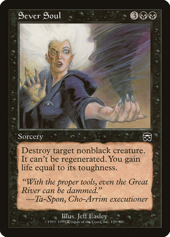 Sever Soul [Mercadian Masques] MTG Single Magic: The Gathering | Red Claw Gaming