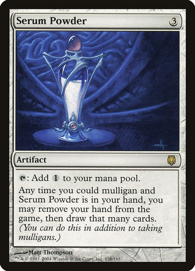 Serum Powder [Darksteel] MTG Single Magic: The Gathering | Red Claw Gaming