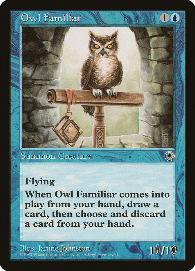 Owl Familiar [Portal] MTG Single Magic: The Gathering | Red Claw Gaming