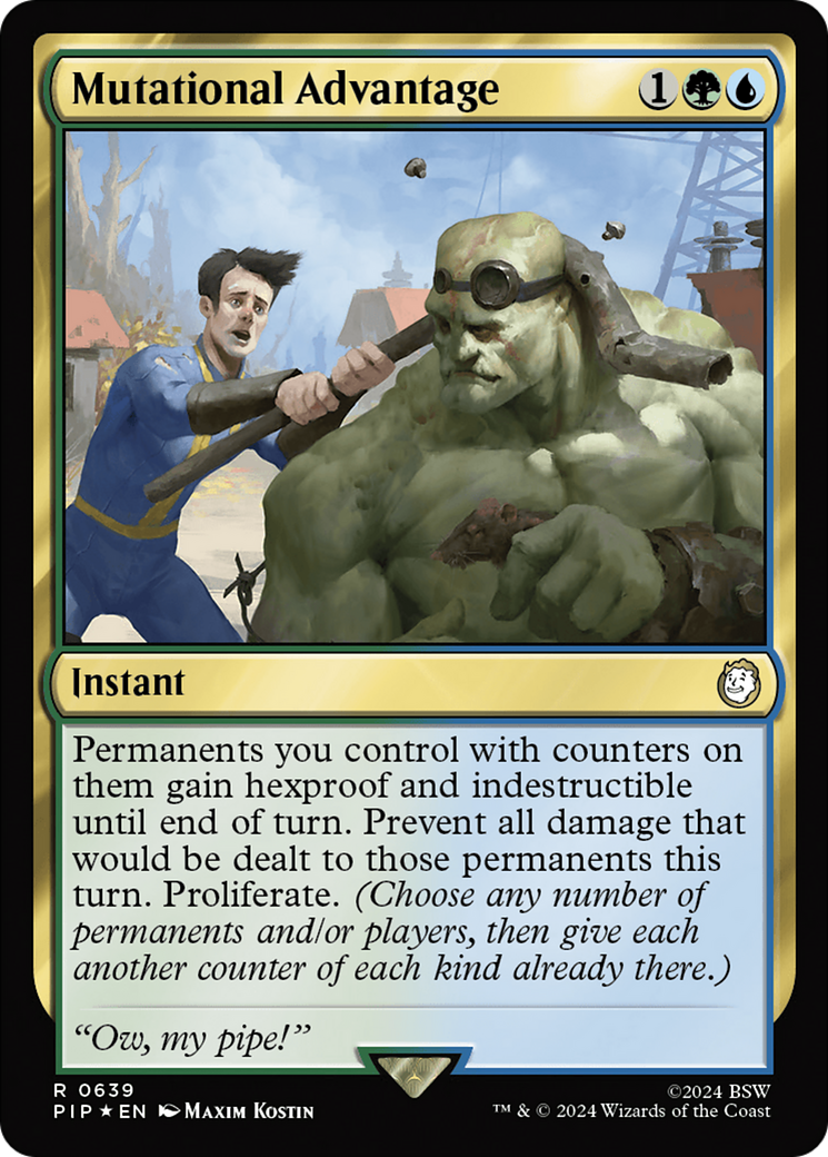 Mutational Advantage (Surge Foil) [Fallout] MTG Single Magic: The Gathering | Red Claw Gaming