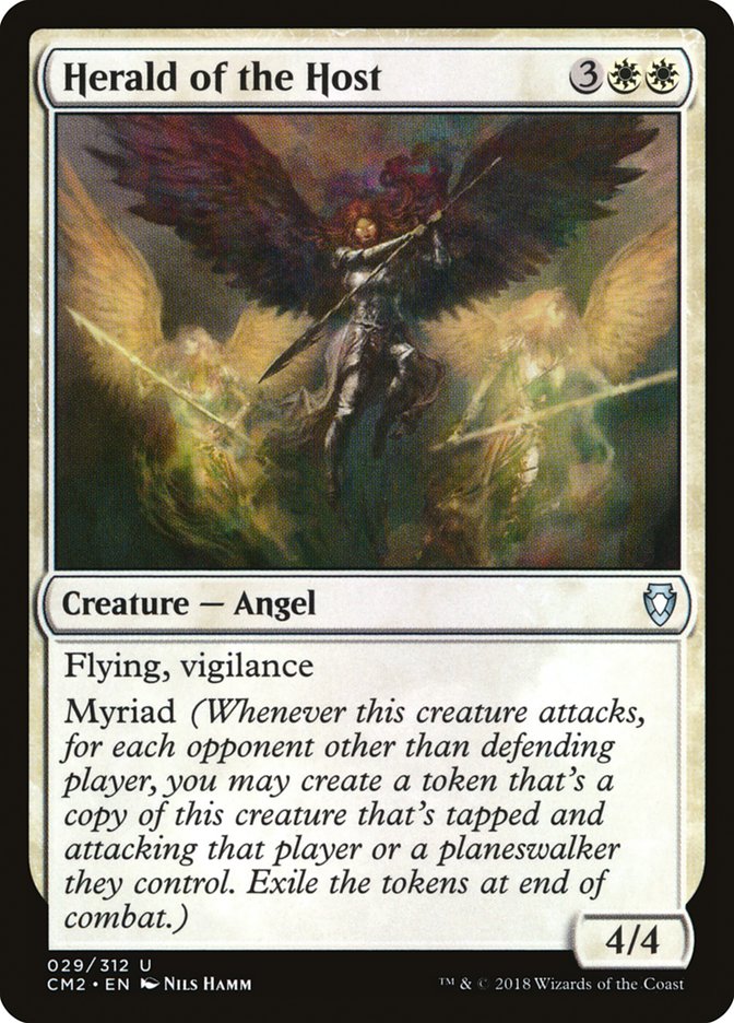 Herald of the Host [Commander Anthology Volume II] MTG Single Magic: The Gathering | Red Claw Gaming