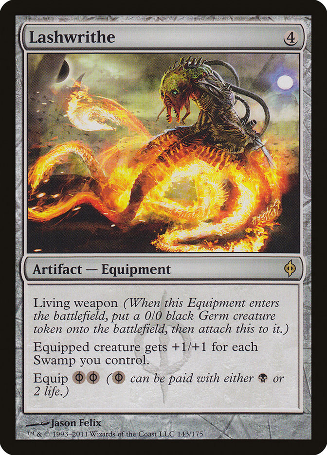 Lashwrithe [New Phyrexia] MTG Single Magic: The Gathering | Red Claw Gaming