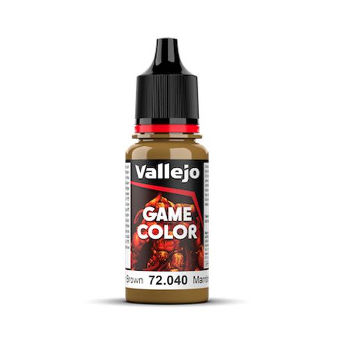 GAME COLOR 040-18ML. LEATHER BROWN Vallejo Game Color Vallejo    | Red Claw Gaming