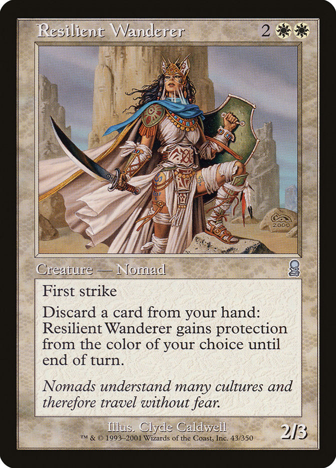 Resilient Wanderer [Odyssey] MTG Single Magic: The Gathering | Red Claw Gaming