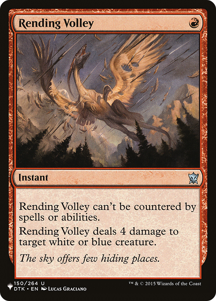 Rending Volley [The List] MTG Single Magic: The Gathering | Red Claw Gaming