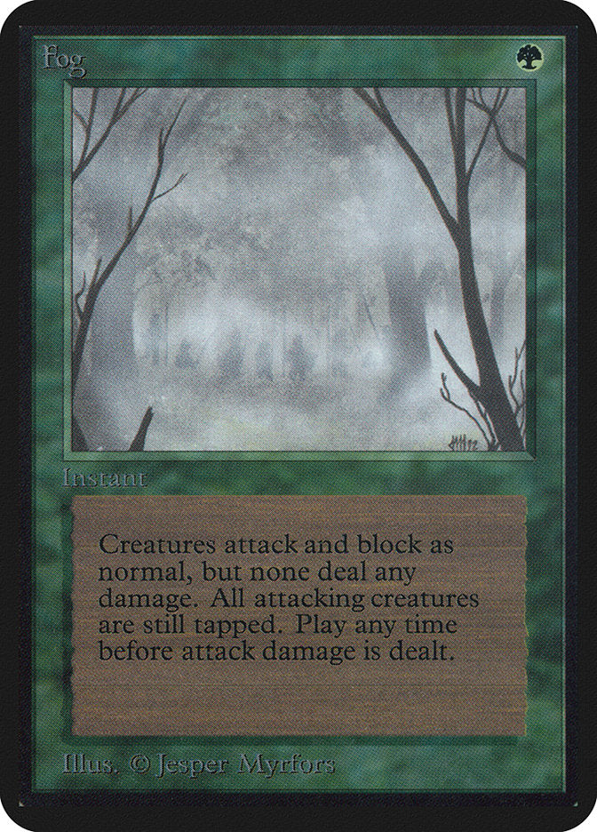Fog [Alpha Edition] MTG Single Magic: The Gathering | Red Claw Gaming