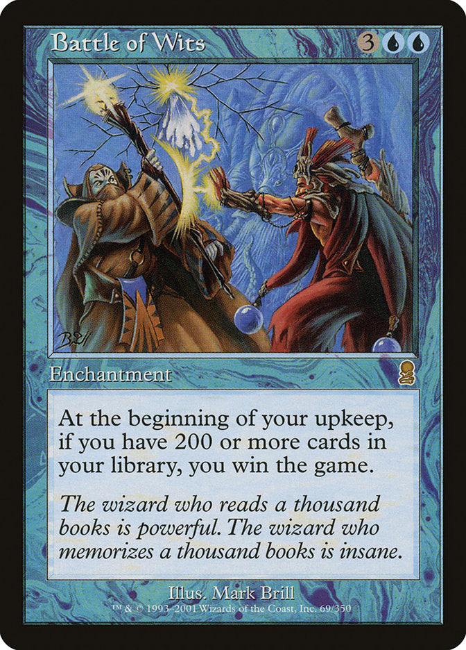 Battle of Wits [Odyssey] MTG Single Magic: The Gathering | Red Claw Gaming