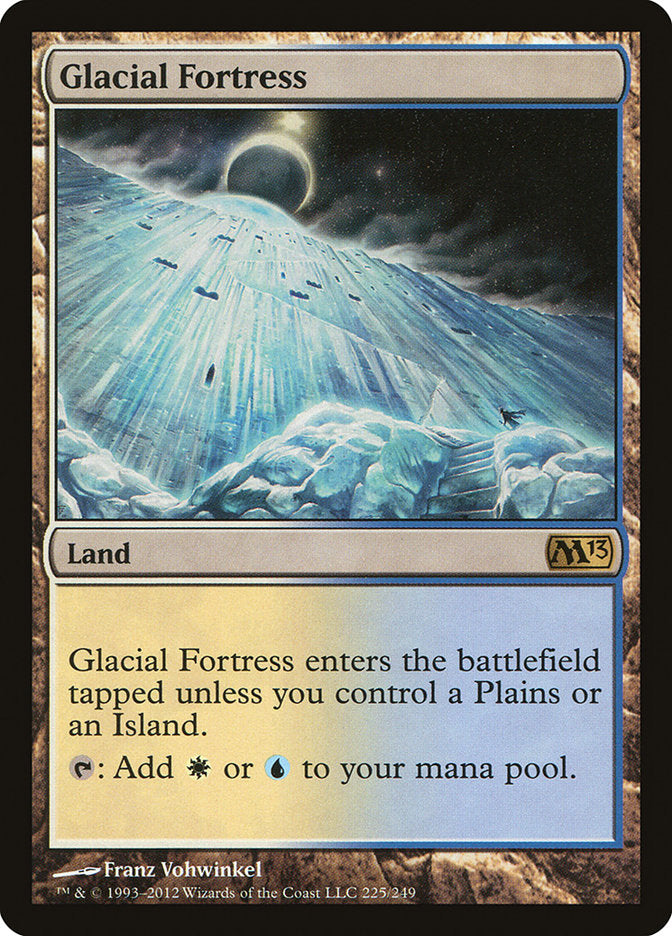 Glacial Fortress [Magic 2013] MTG Single Magic: The Gathering | Red Claw Gaming