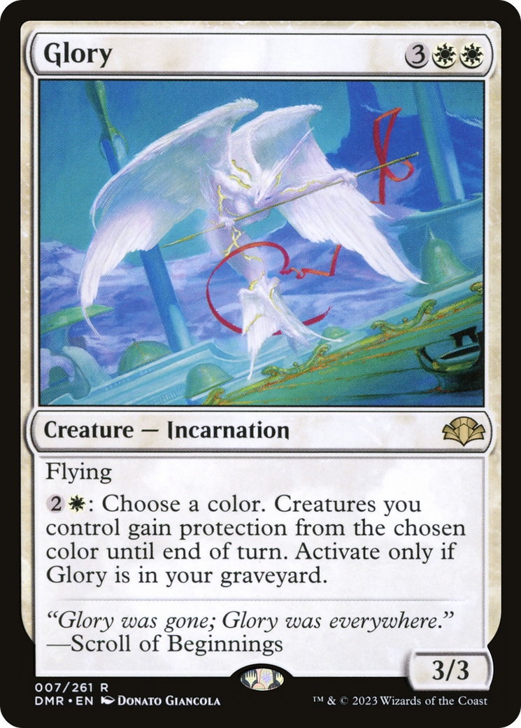 Glory [Dominaria Remastered] MTG Single Magic: The Gathering | Red Claw Gaming
