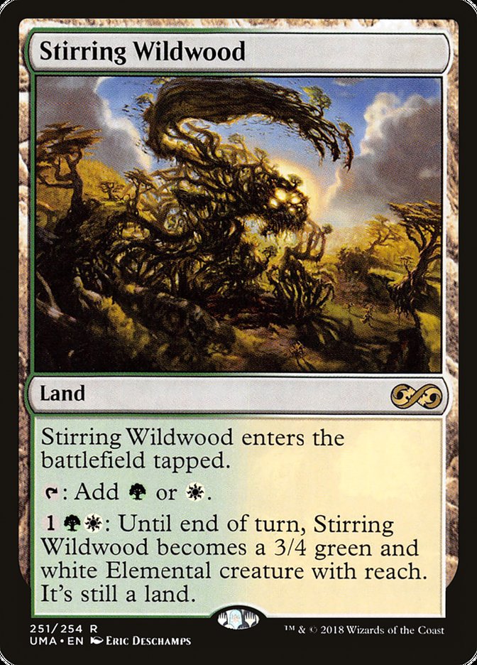 Stirring Wildwood [Ultimate Masters] MTG Single Magic: The Gathering | Red Claw Gaming