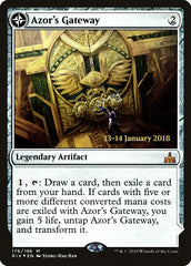 Azor's Gateway // Sanctum of the Sun [Rivals of Ixalan Prerelease Promos] MTG Single Magic: The Gathering | Red Claw Gaming