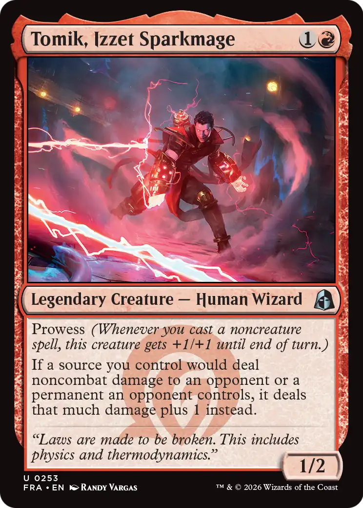 Tomik, Izzet Sparkmage [Reality Fracture] MTG Single Magic: The Gathering | Red Claw Gaming